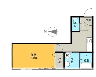 ハルツカミイイダ【3階】の間取り
