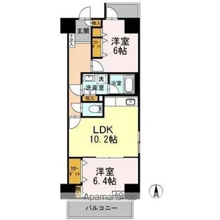 第2エコーピア【7階】の間取り