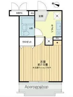 パレドール豊玉中【4階】の間取り