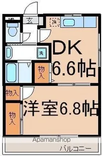 マンションシェル【105号室】の間取り