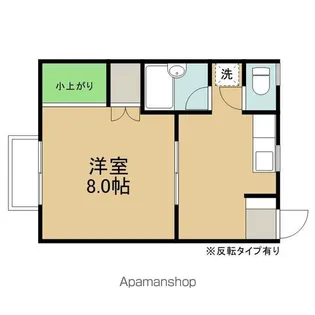 アメニティF【102号室】の間取り