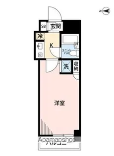 クレッセント西荻窪【4階】の間取り