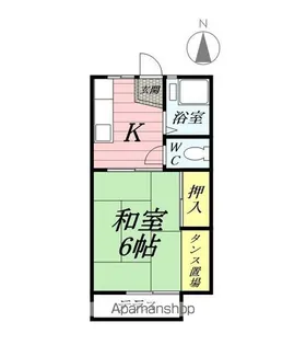 コーポ 和【1階】の間取り