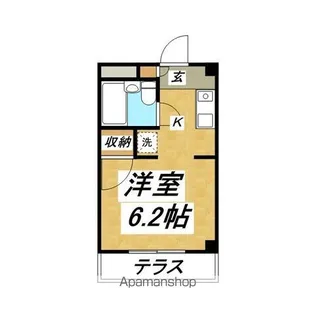 サンコーポラス3【2階】の間取り