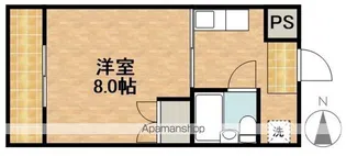 ジュネス陽向【4階】の間取り