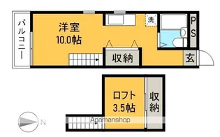 シャポーAP【4階】の間取り