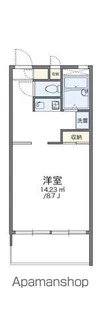 レオパレス神田【201号室】の間取り