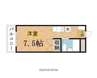THE RESIDENTIAL明神町【305号室】の間取り