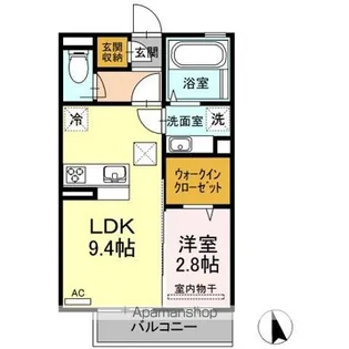 パラティウム【1階】の間取り