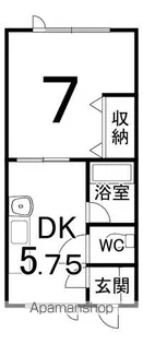 ワークス.1【2階】の間取り