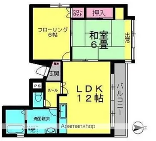 新愛ビル【5階】の間取り