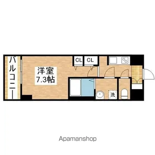 VILLA・SERENO桜山【7階】の間取り