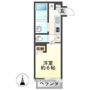 FIORE GIRASOLE【1階】の間取り