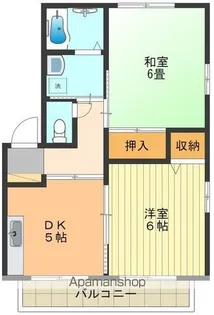ドエルA【1階】の間取り