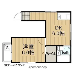 ハイツダイドー【202号室】の間取り