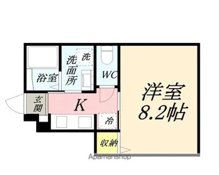 ヴィラウィーブ【1階】の間取り