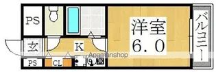 オーシャン長居公園【4階】の間取り