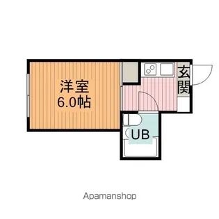 アガーラ岡上【102号室】の間取り
