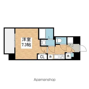 エスリード千種パークフロント【4階】の間取り