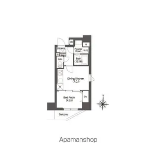 コンフォリア南千住【6階】の間取り