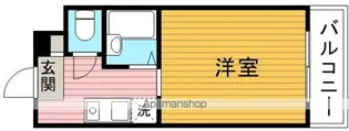 ジュネス蛍池【1階】の間取り