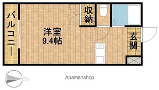 磐田グレイス第5マンション【1階】の間取り