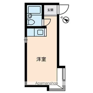 カーシュ上馬【2階】の間取り