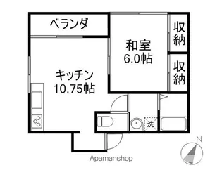 あけぼのコーポレーションⅡ【202号室】の間取り
