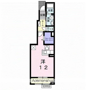 フィオーレ【1階】の間取り
