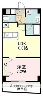 しゃとれ梅田町【1階】の間取り