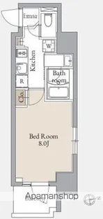 ジオエント上野松が谷【2階】の間取り