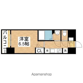 プレサンス鶴舞ファースト【1502号室】の間取り