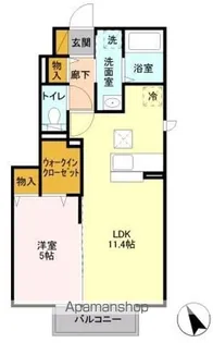 スバルコーポS【1階】の間取り