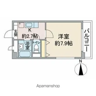 グランモール一社【2階】の間取り