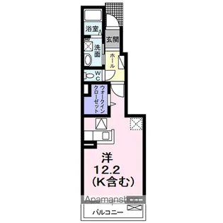 アクア下田【1階】の間取り