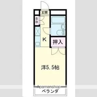パールマンション柳沢【1階】の間取り