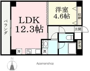 DYLAN.【102号室】の間取り