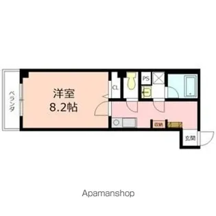 ヴィラ マルグリット【2階】の間取り