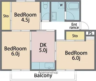 SKハイツ【202号室】の間取り