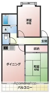 エレガンスヴィラ清武【306号室】の間取り