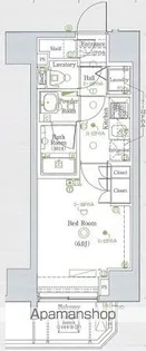 グラントゥルース巣鴨【2階】の間取り
