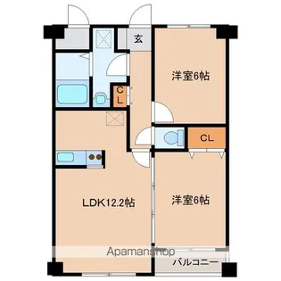 フレンディオ30【5階】の間取り