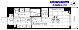 ステージグランデ亀有アジールコート【7階】の間取り