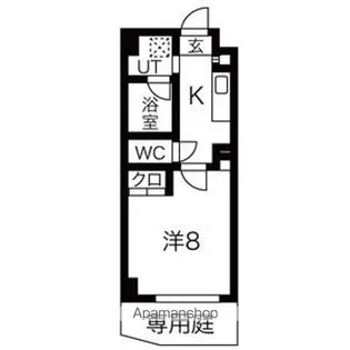 シティライフ覚王山北【1階】の間取り