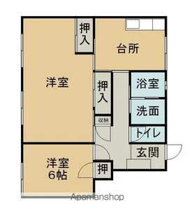 アーバンコート庄内Ⅱ【2階】の間取り