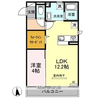 ファルナーズ【2階】の間取り