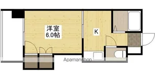 高中ビル【2階】の間取り