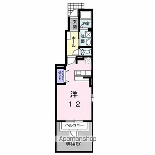 プレコーポ巽東【101号室】の間取り