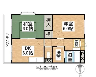 リンピア増田【1階】の間取り