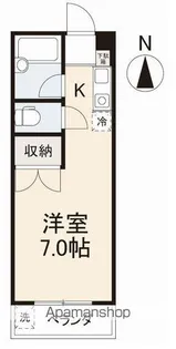 イマージュ吉野【1階】の間取り